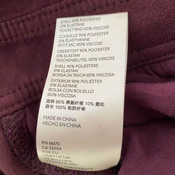 Free People Larson Shortall Romper in Plum Size Medium NWOT - Picture 12 of 13